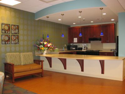 Ephrata Manor Activity Room Kitchen Area