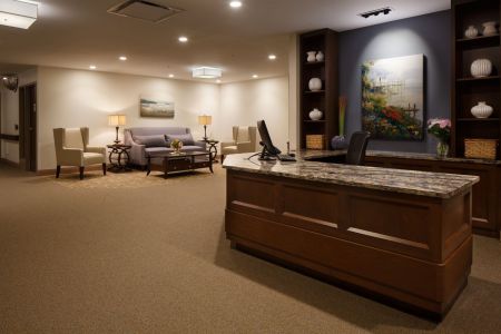 Nurses Station at Sarah A. Todd Memorial Home