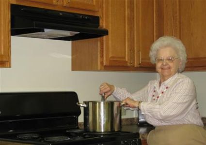 TLVH Cooking in Activity Room