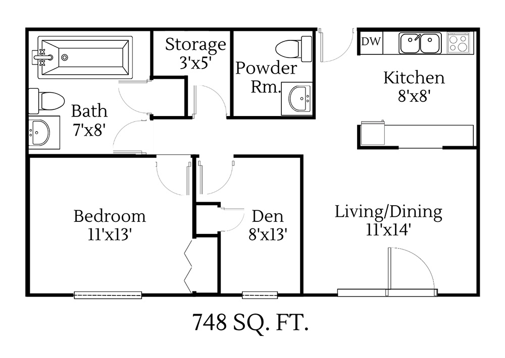 Type 'B' Apartment