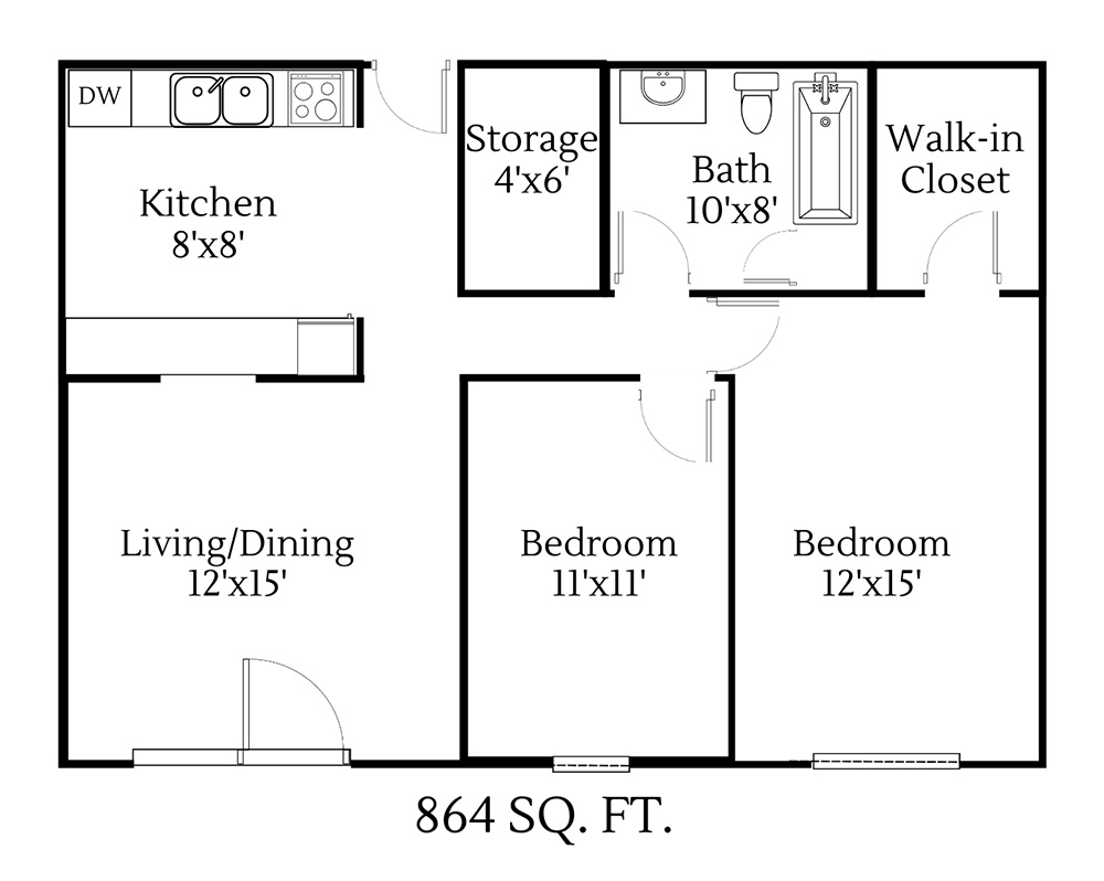 Type 'C' Apartment