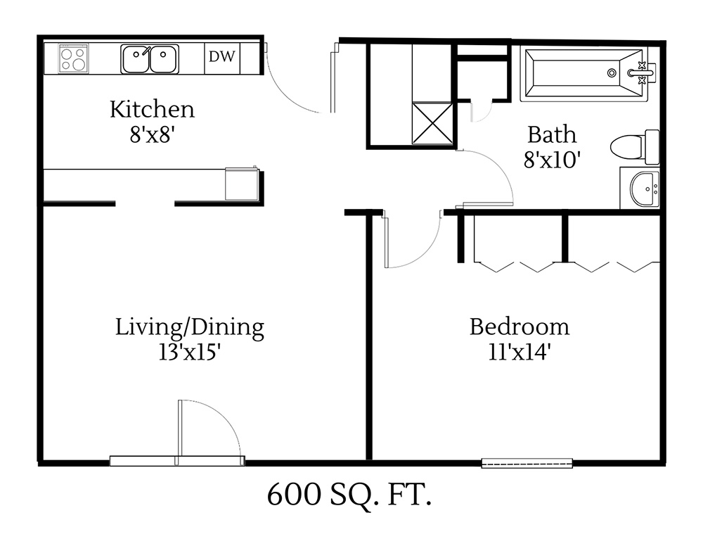 Type 'E' Apartment