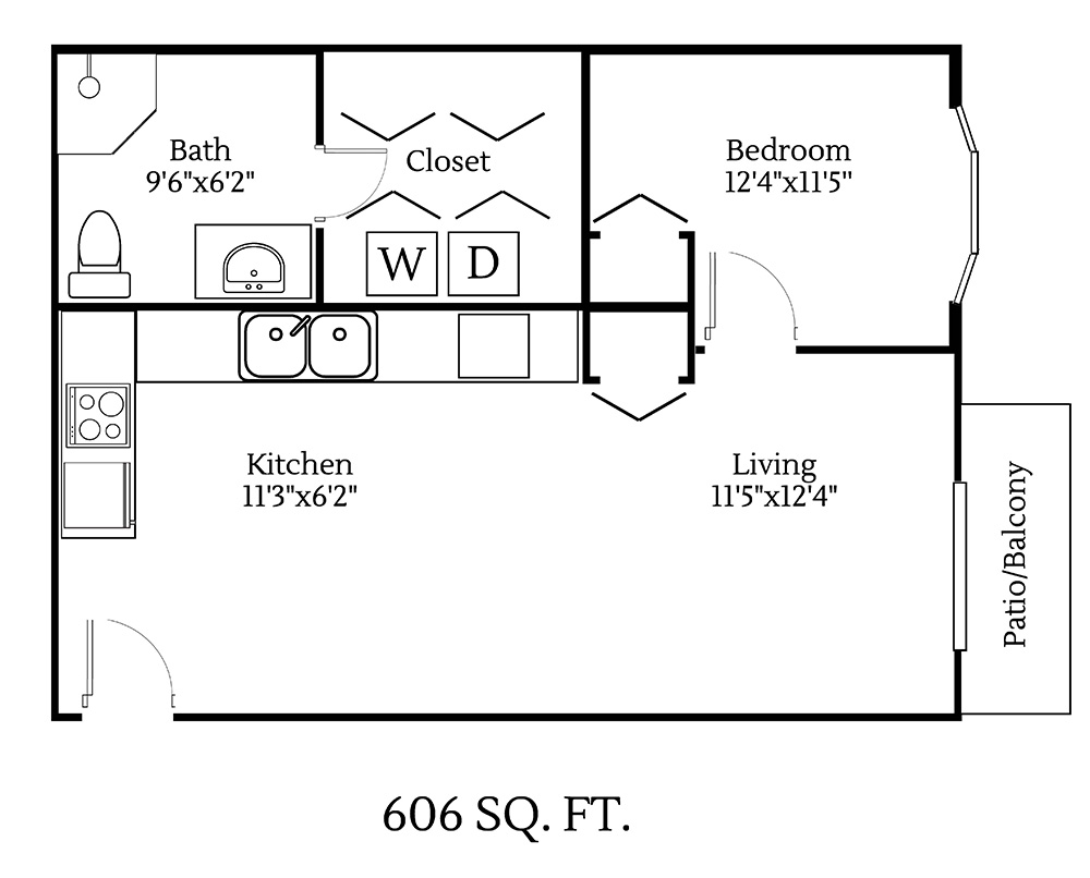 Type 'A' End Apartment