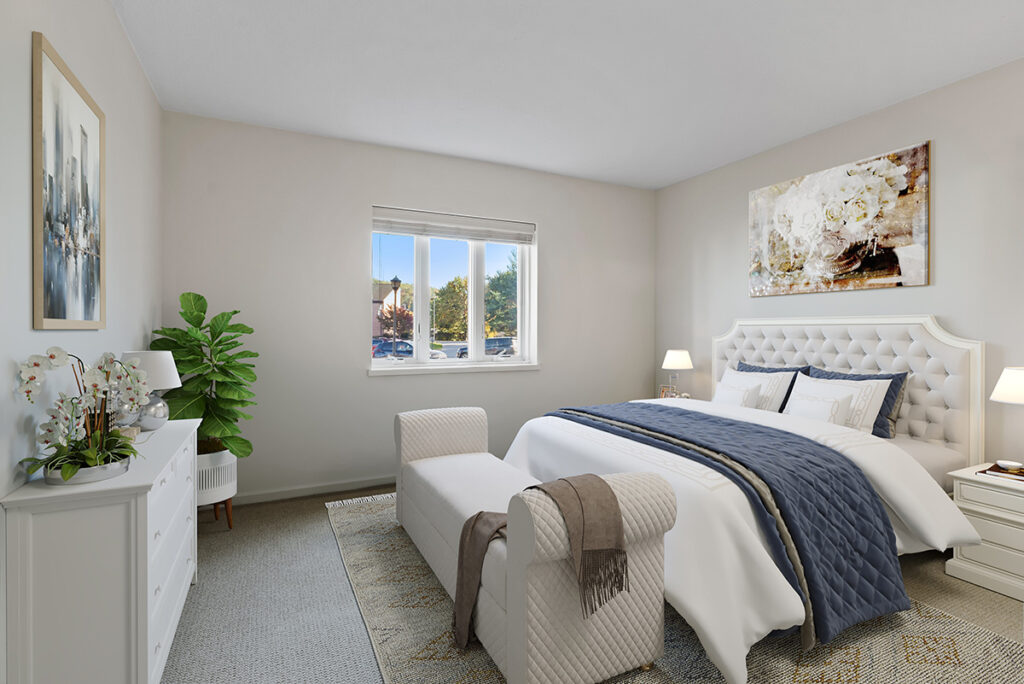 Ephrata Manor bedroom with spacious setup